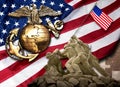 Marines be the Best. Royalty Free Stock Photo