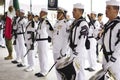 Mexican navy soldier on public event