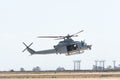 Marines helicopter Bell UH-1Y Venom Super Huey during the Miramar Air Show