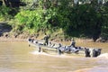 Marines on the river Guaviare