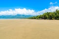Marino Ballena National Park in Uvita - Punta Uvita - Beautiful beaches and tropical forest at pacific coast of Costa Rica Royalty Free Stock Photo