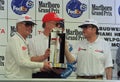 Mario Andretti and Paul Newman Royalty Free Stock Photo