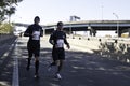 Mario Lopez runs the 2011 New York City Marathon