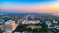 Marion Square Sunrise in Charleston South Carolina