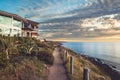 Marion to Hallett Cove Coastal boardwalk Royalty Free Stock Photo