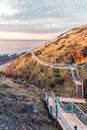 Marion to Hallett Cove Coastal boardwalk Royalty Free Stock Photo