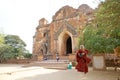 Marionette at the Dhammayangyi temple, Bagan, Myanmar