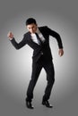 Marionette pose man Royalty Free Stock Photo