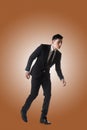Marionette pose man Royalty Free Stock Photo