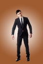 Marionette pose man Royalty Free Stock Photo