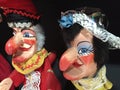 Marionettes, puppets on string museum in Palermo , Sicily, Italy Royalty Free Stock Photo