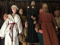 Marionettes, puppets on string museum in Palermo , Sicily, Italy