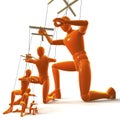 Marionettes, Figures Royalty Free Stock Photo