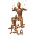 Marionettes Royalty Free Stock Photo