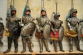 Marionettes museum in Palermo , Sicily, Italy Royalty Free Stock Photo