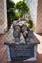 MARIQUITA, COLOMBIA - MAY, 2022: Memorial to Gonzalo Jimenez de Quesada who died in Mariquita in 1572 Royalty Free Stock Photo