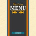 Mariscos Menu - Seafood Menu spanish text