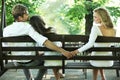 Marital infidelity Royalty Free Stock Photo