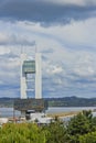 Maritime Control Tower of the city of Coruna, Galicia, Spain 06-27-2009