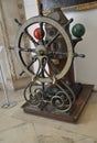 Maritime Museum interior in Jeronimos building from Belem district in Lisbon