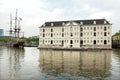 Maritime Museum and replica VOC ship Amsterdam Royalty Free Stock Photo