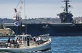 A Maritime Museum of San Diego Bay Tour Royalty Free Stock Photo