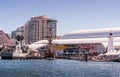 Maritime Museum seen from Darling Harbour water, Sydney, Australia Royalty Free Stock Photo