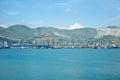 Maritime port at Novorossiysk, Moscow Royalty Free Stock Photo