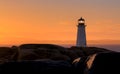 A Maritime Sunset Royalty Free Stock Photo