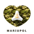 Mariupol concept Royalty Free Stock Photo