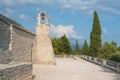 Marjan Hill - medieval stone church of St. Nicholas, Split, Dalmatia, Croatia Royalty Free Stock Photo