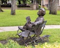 `Mark Twain` by Gary Price at the Scottish Rite Hospital for Children in Dallas, Texas.