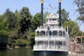 Mark Twain Riverboat, Disneyland, Anaheim, California Royalty Free Stock Photo