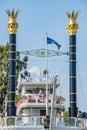 Mark Twain Riverboat ride at Disneyland Royalty Free Stock Photo