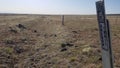 Marked section of the Oregon Trail in Idaho