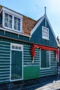 Marken, a fishing village with traditional wooden houses, located in the North of Amsterdam, North Holland, Netherlands Royalty Free Stock Photo