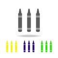 marker colored icons. Element of toys. Can be used for web, logo, mobile app, UI, UX