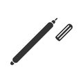 Marker pen glyph icon Royalty Free Stock Photo