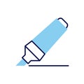 Marker Pen related vector icon Royalty Free Stock Photo