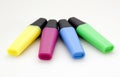 Markers of different colors Royalty Free Stock Photo