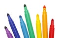 Markers Spread Royalty Free Stock Photo