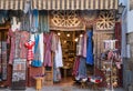 Market with Arabic and Moorish items in Granada, Spain.