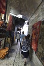 Market in Arabic quarter of Jerusalem. Israel