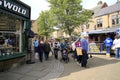 Market, Bakewell, Derbyshire. Royalty Free Stock Photo