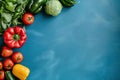 Market Bounty Colorful Array of Fresh Vegetables at a Vibrant Farmers\' Market