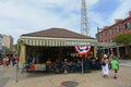 The Market Cafe in French Quarter, New Orleans Royalty Free Stock Photo