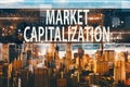 Market Capitalization with the Manhattan, NY Royalty Free Stock Photo