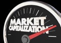 Market Capitalization Measure Royalty Free Stock Photo