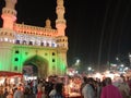 Market of Charminar Hyderabad india
