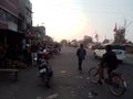 Market City bajar shahar gaon khubsurat Royalty Free Stock Photo